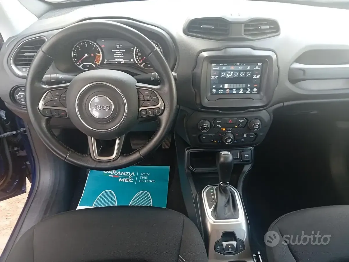 Usata Jeep Renegade Limited 120 CV (88 kW) 2018 Blu SUV