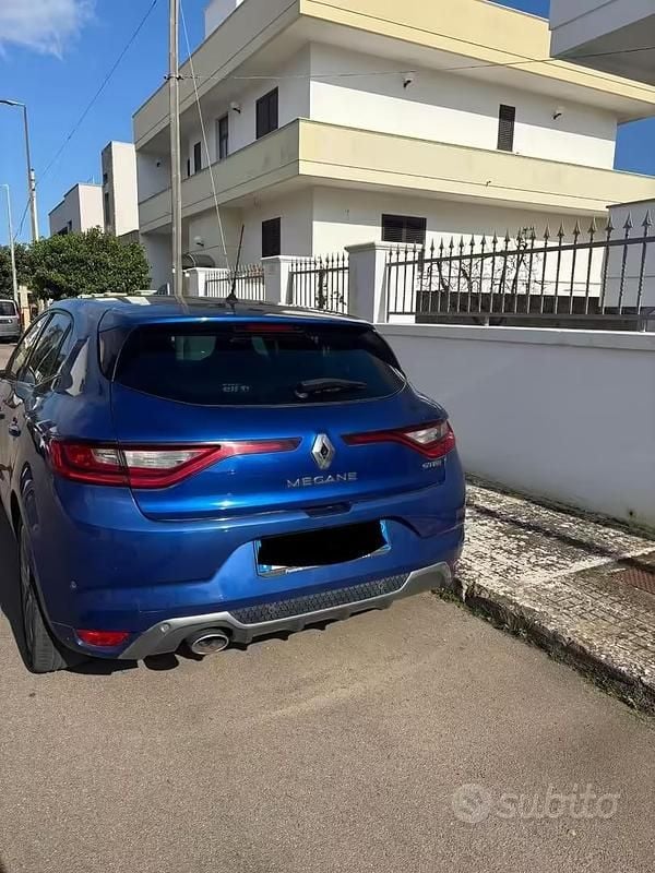 Usata Renault Mégane GT Line GT-Line 130 CV (95 kW) 2016 Blu Berlina