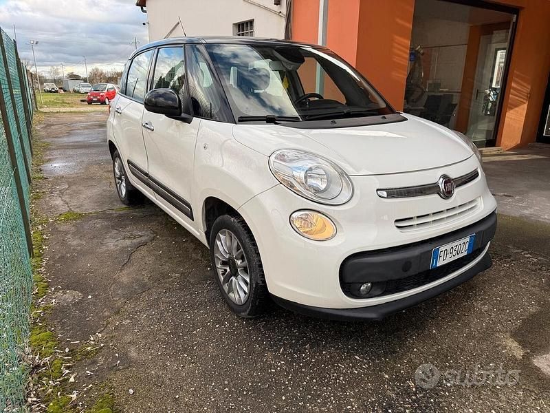 Usata Fiat 500L Lounge 84 CV (61 kW) 2016 Bianco Monovolume