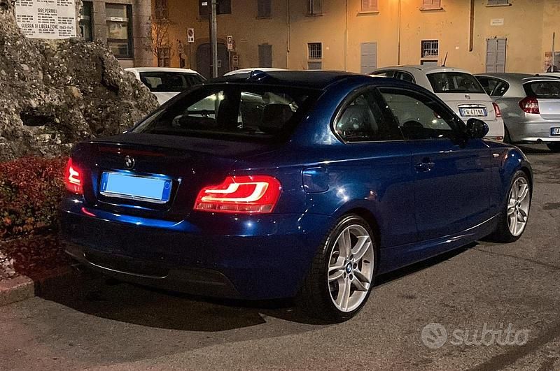 Usata BMW 120 Coupé M Sport 177 CV (130 kW) 2011 Blu Coupé