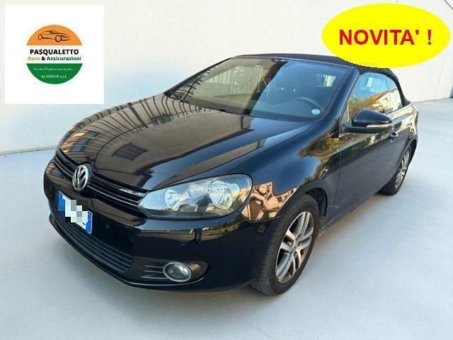 Nero Usata 2013 VW Golf Cabriolet Cabrio | 10.400 € (Cara) - Immagine 1/2
