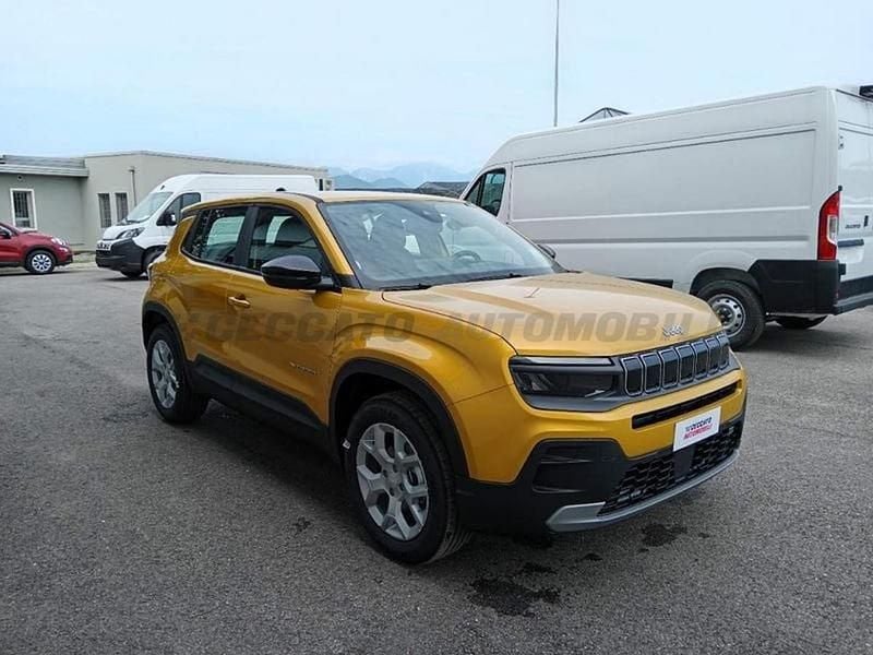 Nuova Jeep Avenger Altitude 101 CV (74 kW) 2025 Giallo SUV