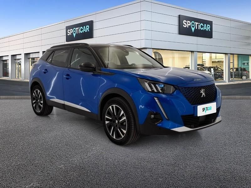 Usata Peugeot e-2008 GT 100 kW (136 CV) 2021 Blu SUV