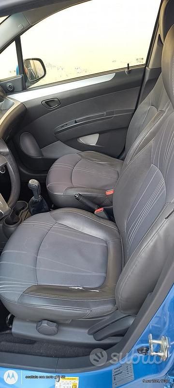 Usata Chevrolet Spark LS 68 CV (50 kW) 2012 Blu Utilitaria