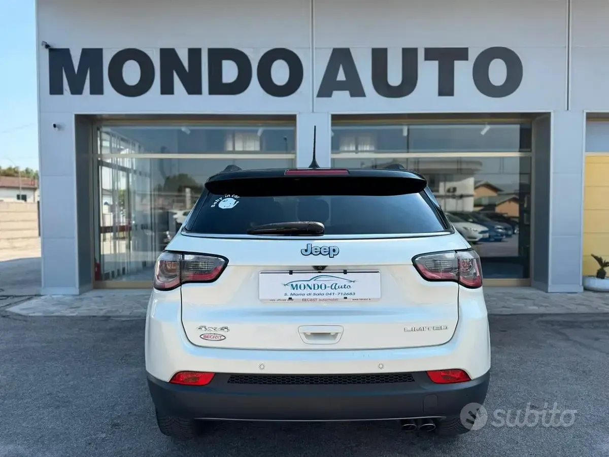 Usata Jeep Compass Limited 170 CV (125 kW) 2018 Bianco SUV