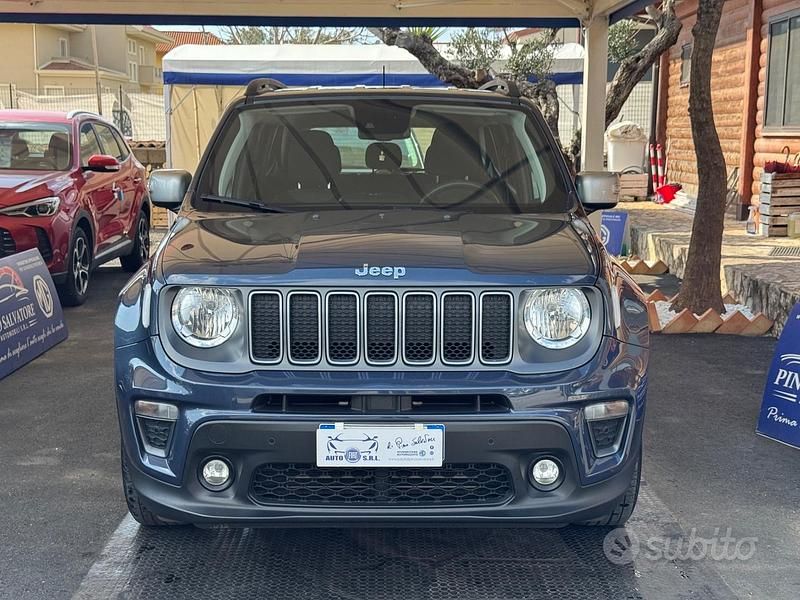 Usata Jeep Renegade Limited 130 CV (95 kW) 2022 Blu SUV
