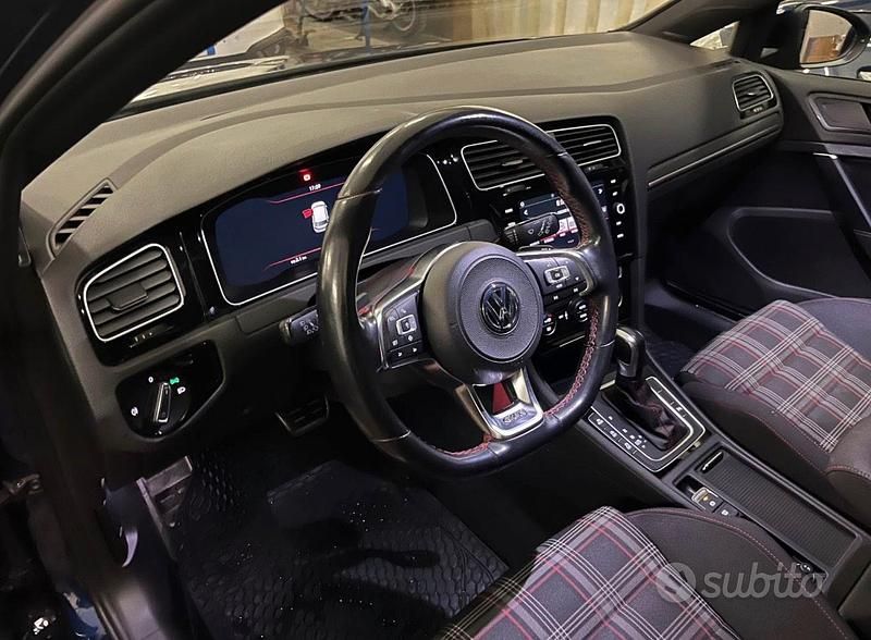 Usata VW Golf GTI 245 CV (180 kW) 2019 Blu Coupé