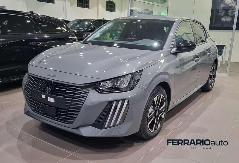 Nuova Peugeot 208 Allure 110 CV (80 kW) 2026 Grigio selenium Utilitaria