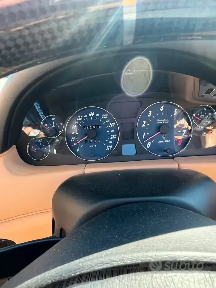 Usata Maserati GranSport 401 CV (294 kW) 2006 Blu Cabrio