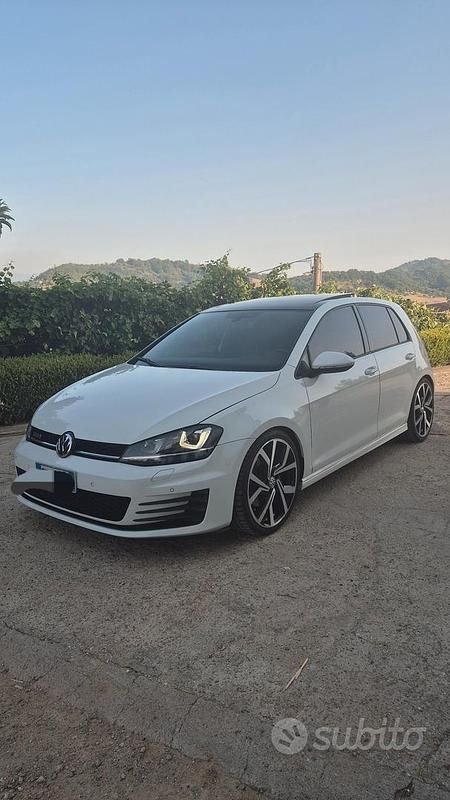 Usata VW Golf VII GTD 2014 Bianco Berlina