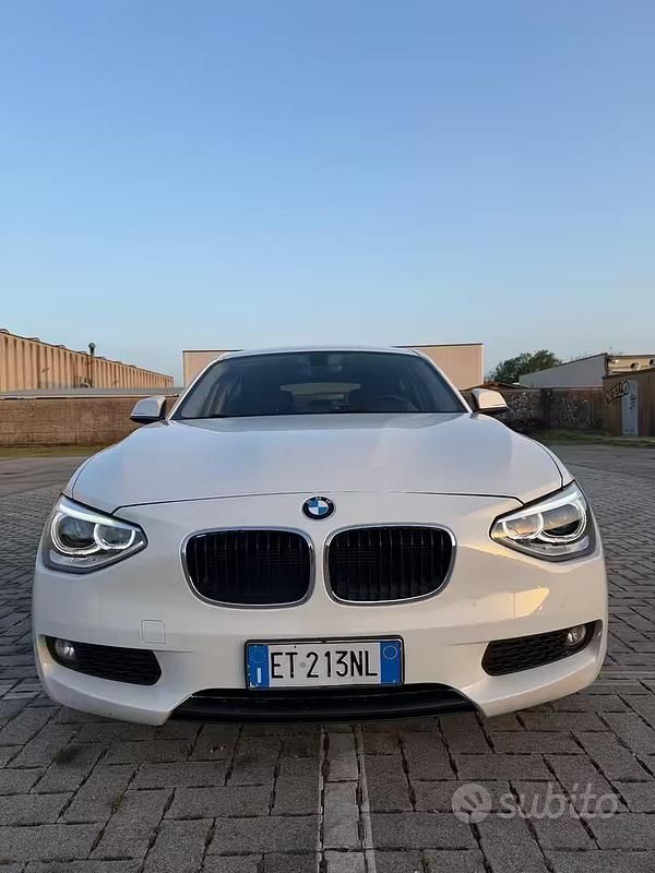 Usata BMW 116 Efficient Dynamics 115 CV (84 kW) 2013 Bianco Utilitaria