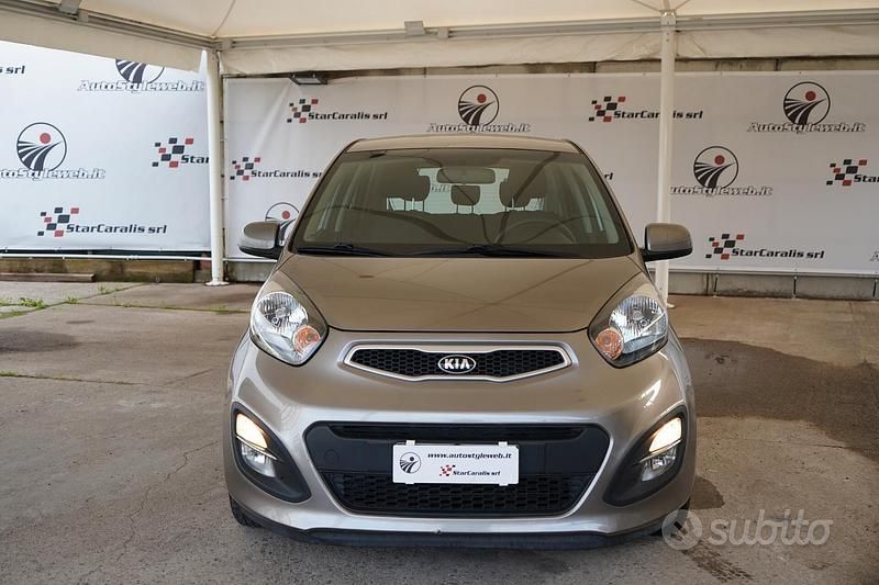 Usata Kia Picanto 68 CV (50 kW) 2014 Marrone Utilitaria