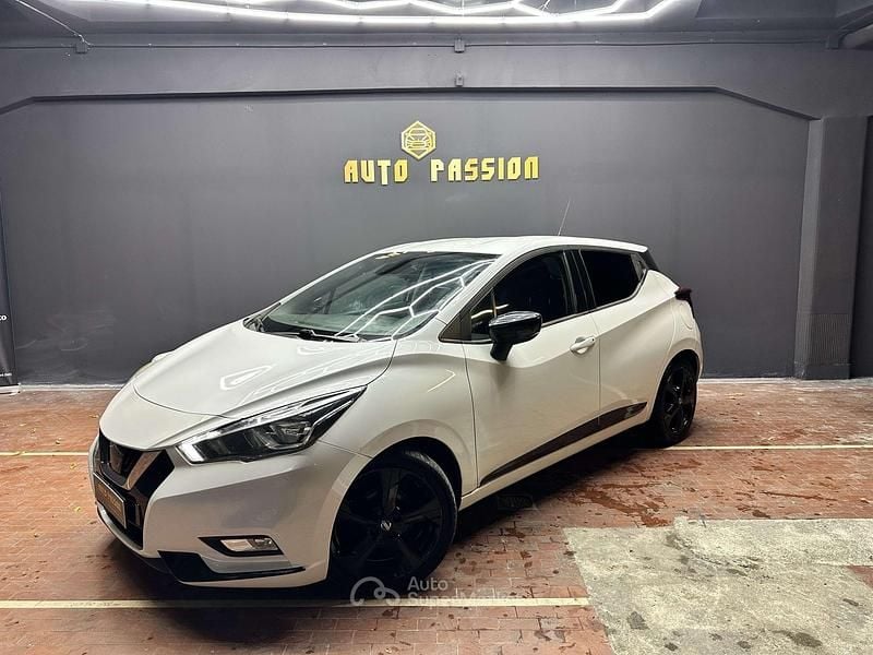 Usata Nissan Micra Tekna 90 CV (66 kW) 2018 Bianco Berlina