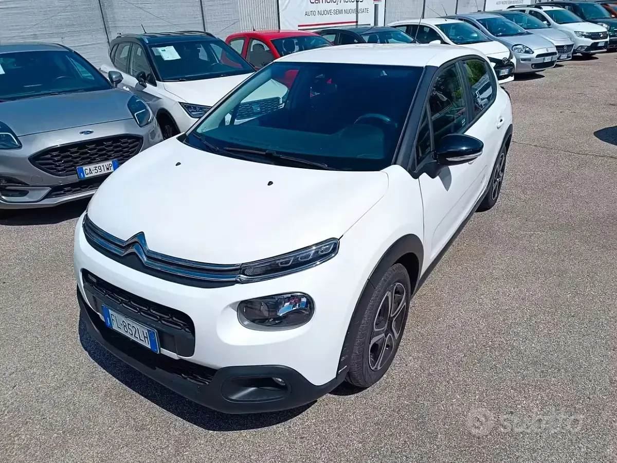 Usata Citroën C3 Feel 82 CV (60 kW) 2017 Bianco Berlina