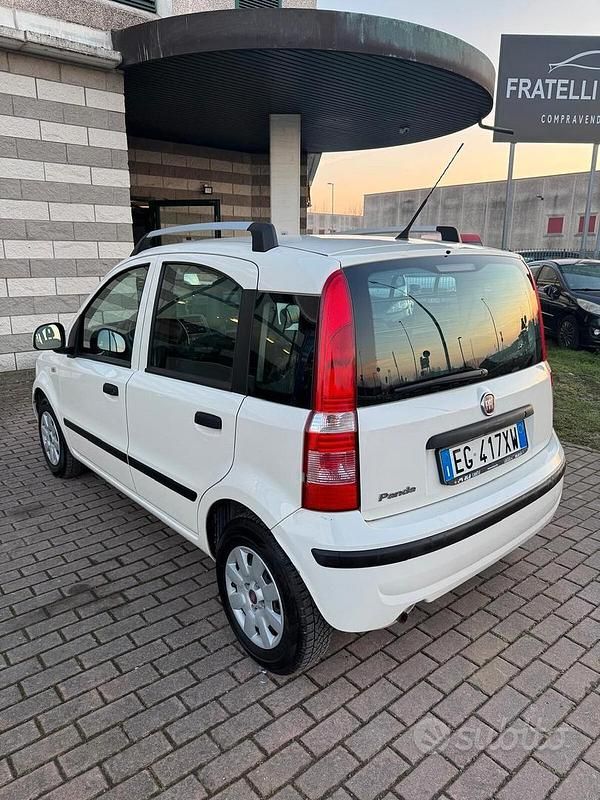 Usata Fiat Panda Dynamic 69 CV (50 kW) 2011 Bianco Berlina