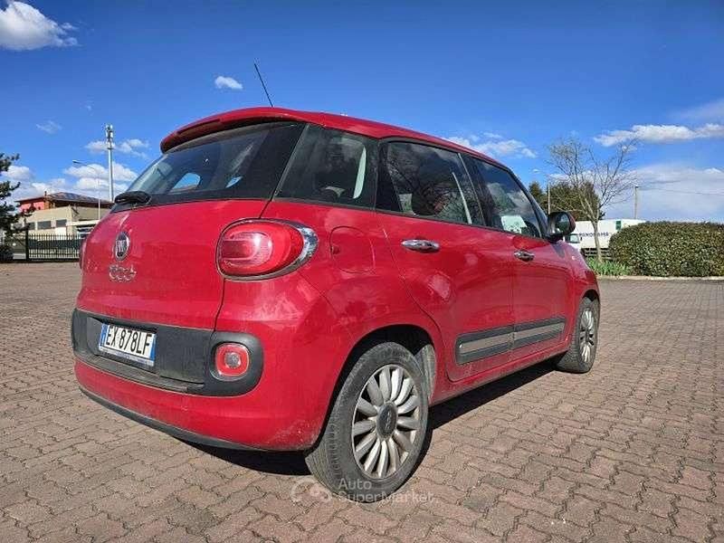 Usata Fiat 500L Living 85 CV (62 kW) 2013 Rosso Monovolume