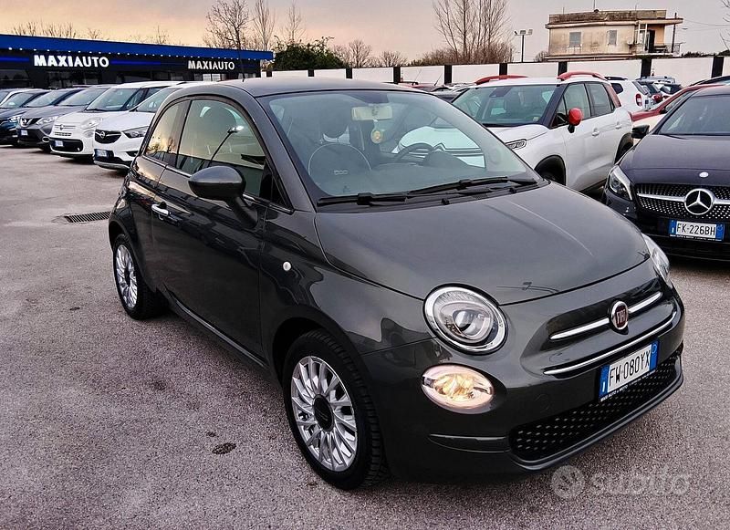 Usata Fiat 500 Lounge 69 CV (50 kW) 2019 Grigio Berlina