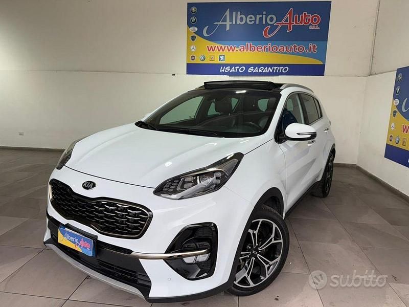 Usata Kia Sportage GT-Line 136 CV (100 kW) 2021 Bianco SUV