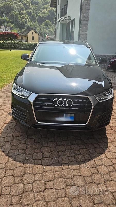Usata Audi Q3 S-Line 184 CV (135 kW) 2015 Nero SUV