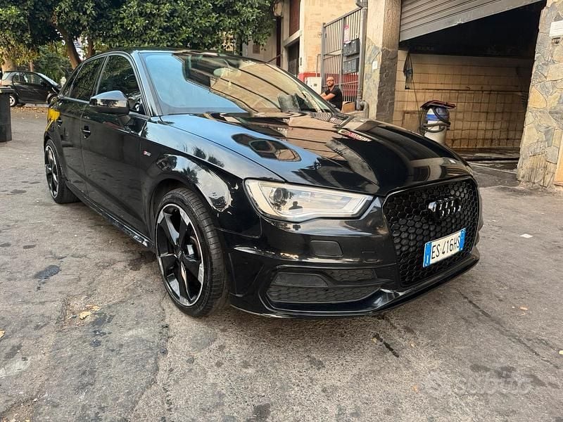 Usata Audi A3 2013 Nero Berlina