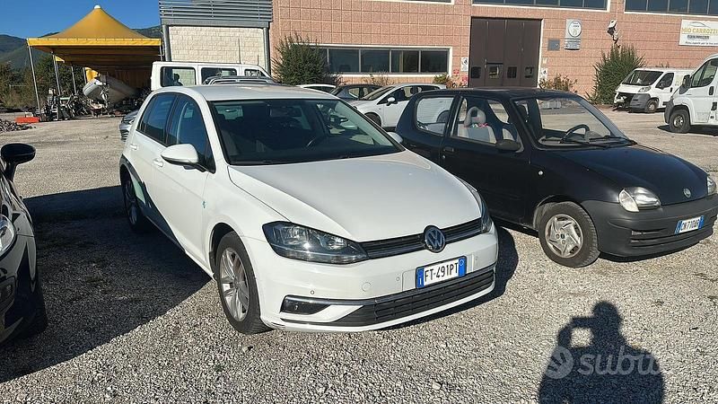Usata VW Golf VII 116 CV (85 kW) 2019 Bianco Berlina