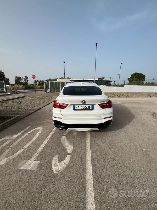Usata BMW X4 M Sport 258 CV (189 kW) 2015 Bianco SUV