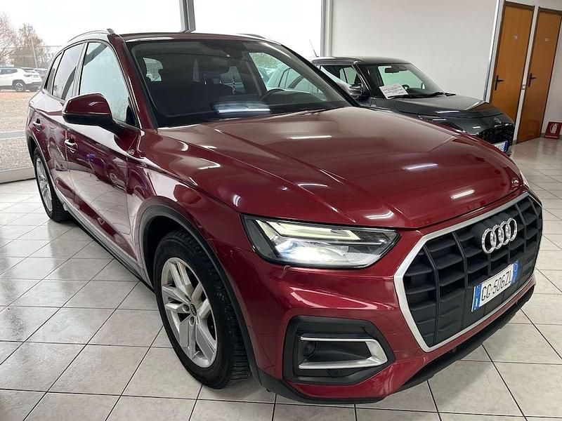 Usata Audi Q5 Advanced 163 CV (119 kW) 2021 Rosso SUV