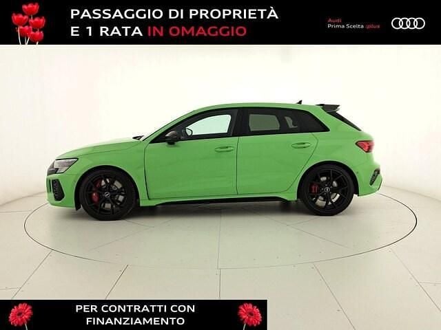 Usata Audi RS3 Sportback Ambiente 400 CV (294 kW) 2024 Verde kyalami Utilitaria