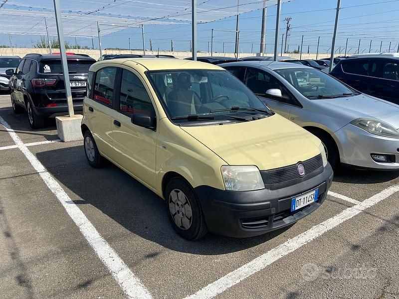 Usata Fiat Panda 54 CV (39 kW) 2008 Giallo Utilitaria