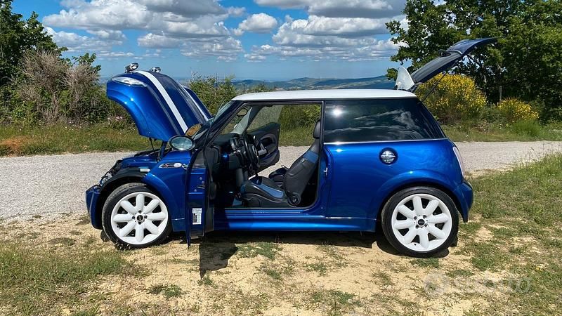 Usata Mini John Cooper Works 211 CV (155 kW) 2005 Blu Utilitaria