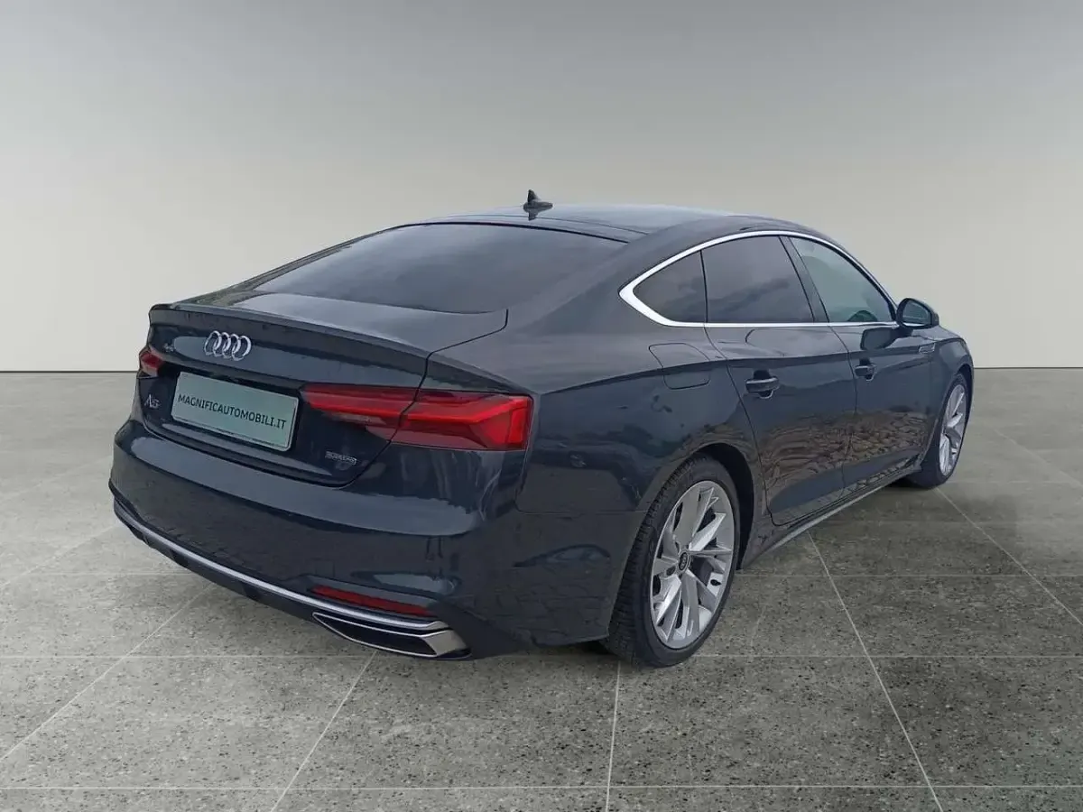 Usata Audi A5 Advanced 204 CV (150 kW) 2021 Grigio Coupé