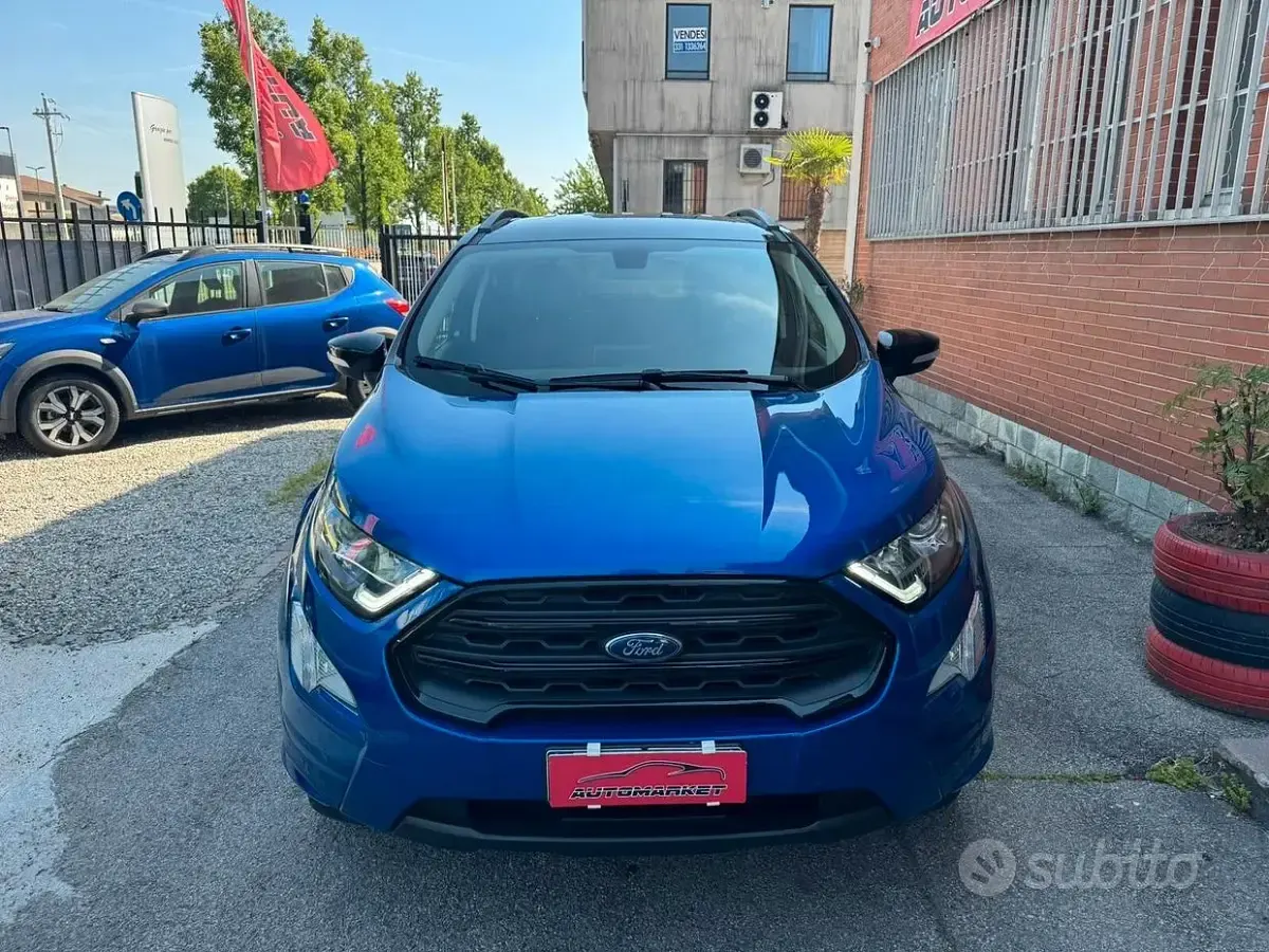 Usata Ford Ecosport ST-Line 125 CV (91 kW) 2019 Blu SUV