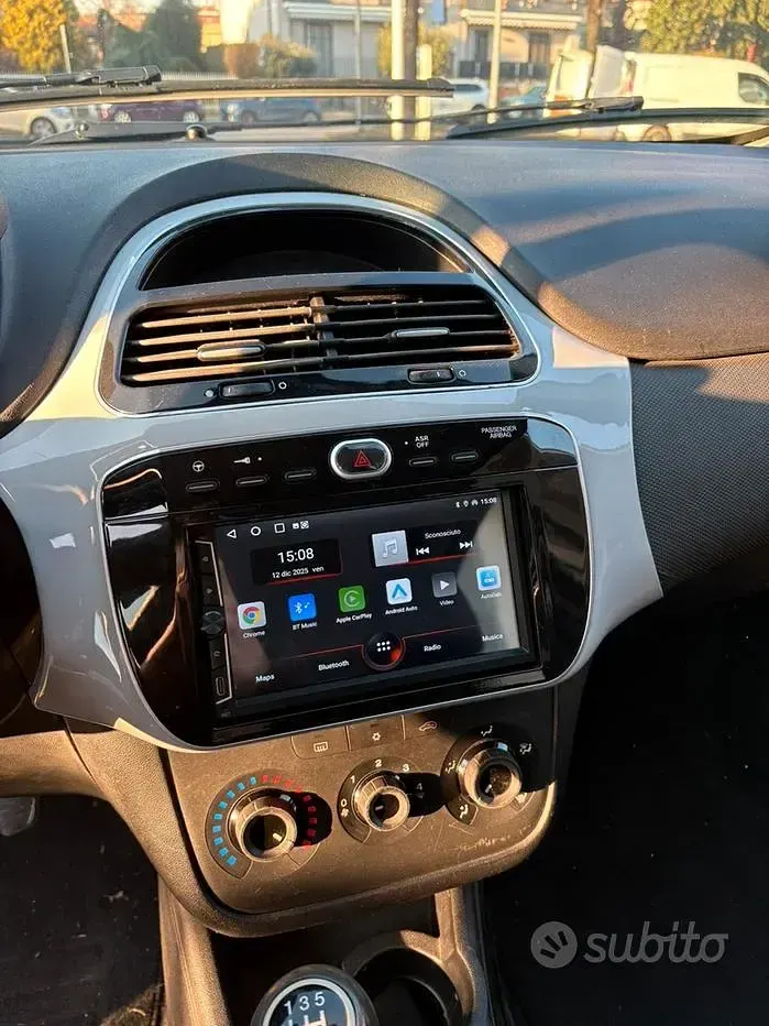 Usata Fiat Grande Punto 65 CV (47 kW) 2007 Grigio Utilitaria