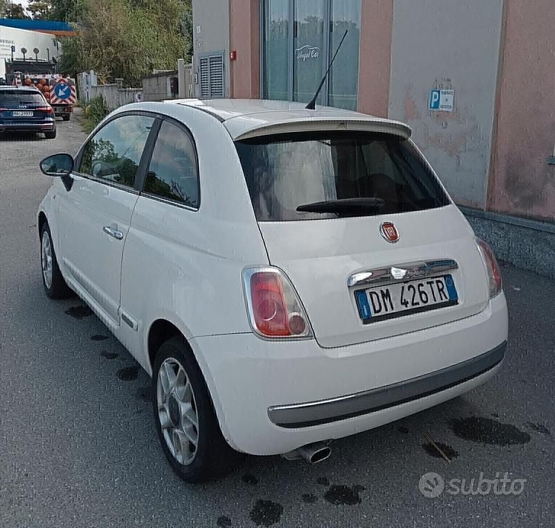 Usata Fiat 500 Sport 69 CV (50 kW) 2008 Bianco Berlina