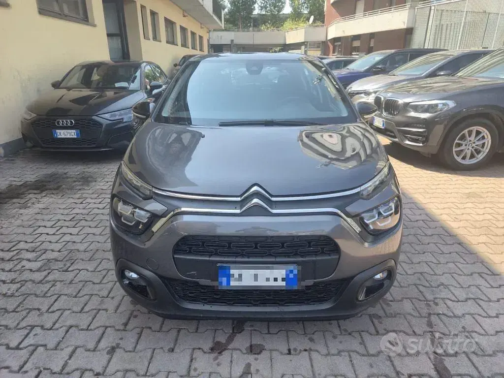 Usata Citroën C3 Feel 83 CV (61 kW) 2021 Grigio scuro Utilitaria