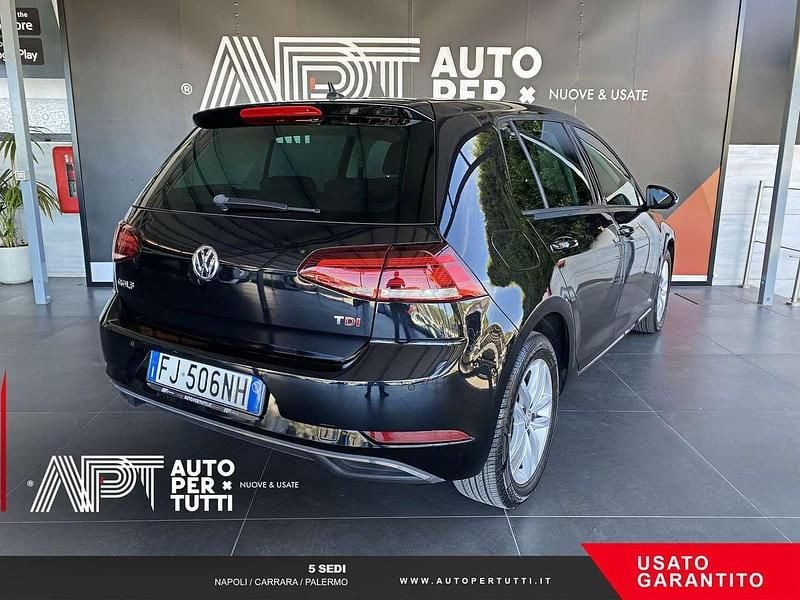 Usata VW Golf Business 116 CV (85 kW) 2017 Nero Berlina