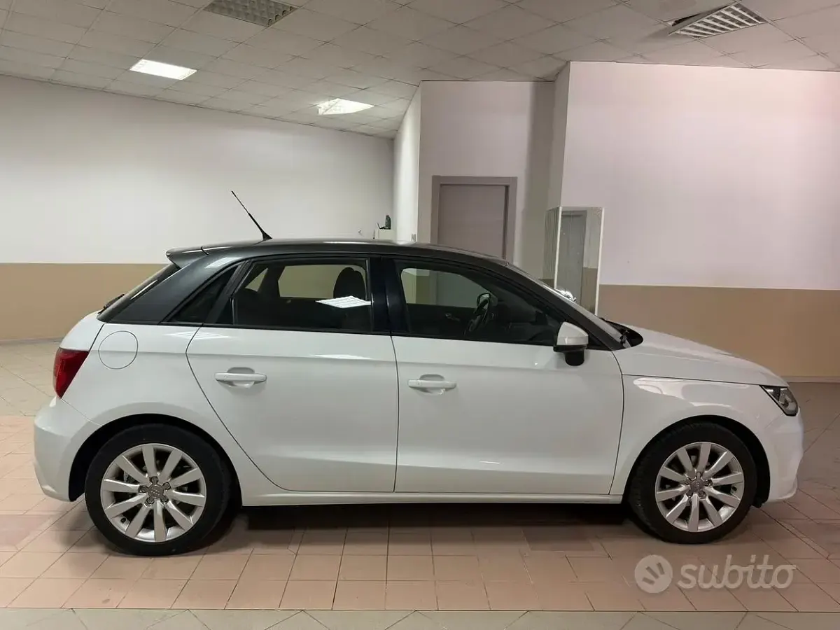 Usata Audi A1 95 CV (69 kW) 2015 Bianco Utilitaria