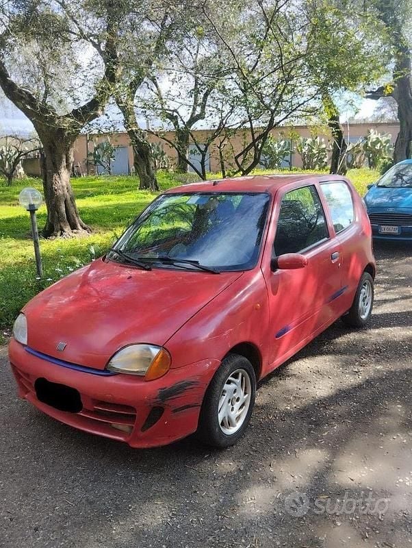 Usata Fiat 600 1999 Rosso Utilitaria