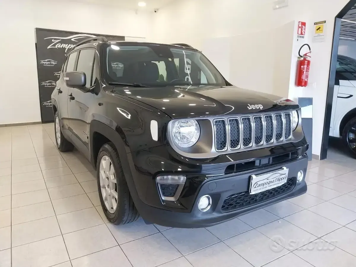 Usata Jeep Renegade Limited 131 CV (96 kW) 2020 Nero SUV
