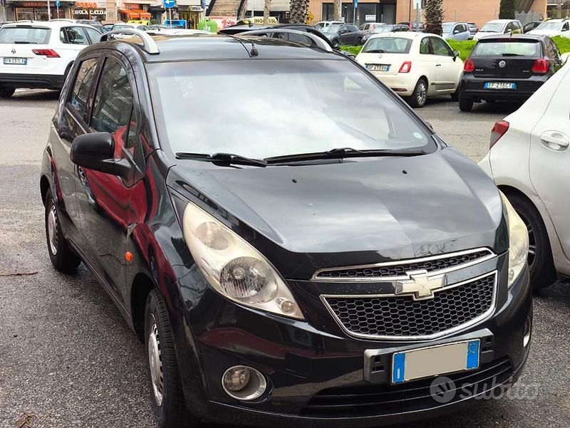 Usata Chevrolet Spark 2010 Nero Utilitaria