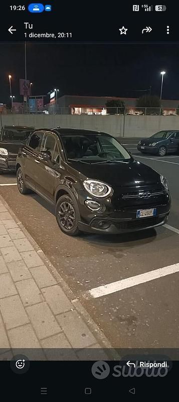 Usata Fiat 500X 95 CV (69 kW) 2022 Nero SUV