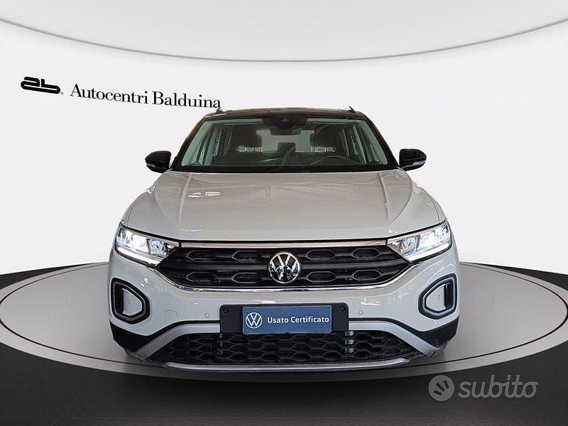 Usata VW T-Roc Life 150 CV (110 kW) 2022 Ascot grey SUV