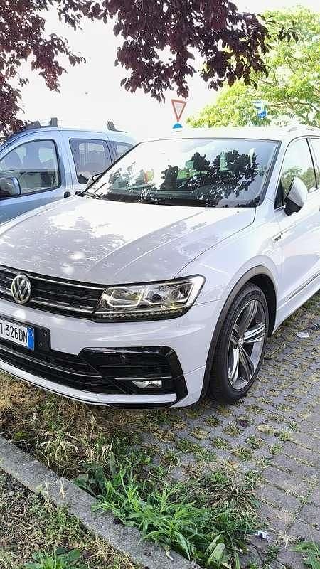 Usata VW Tiguan Sportline 116 CV (85 kW) 2018 Bianco SUV