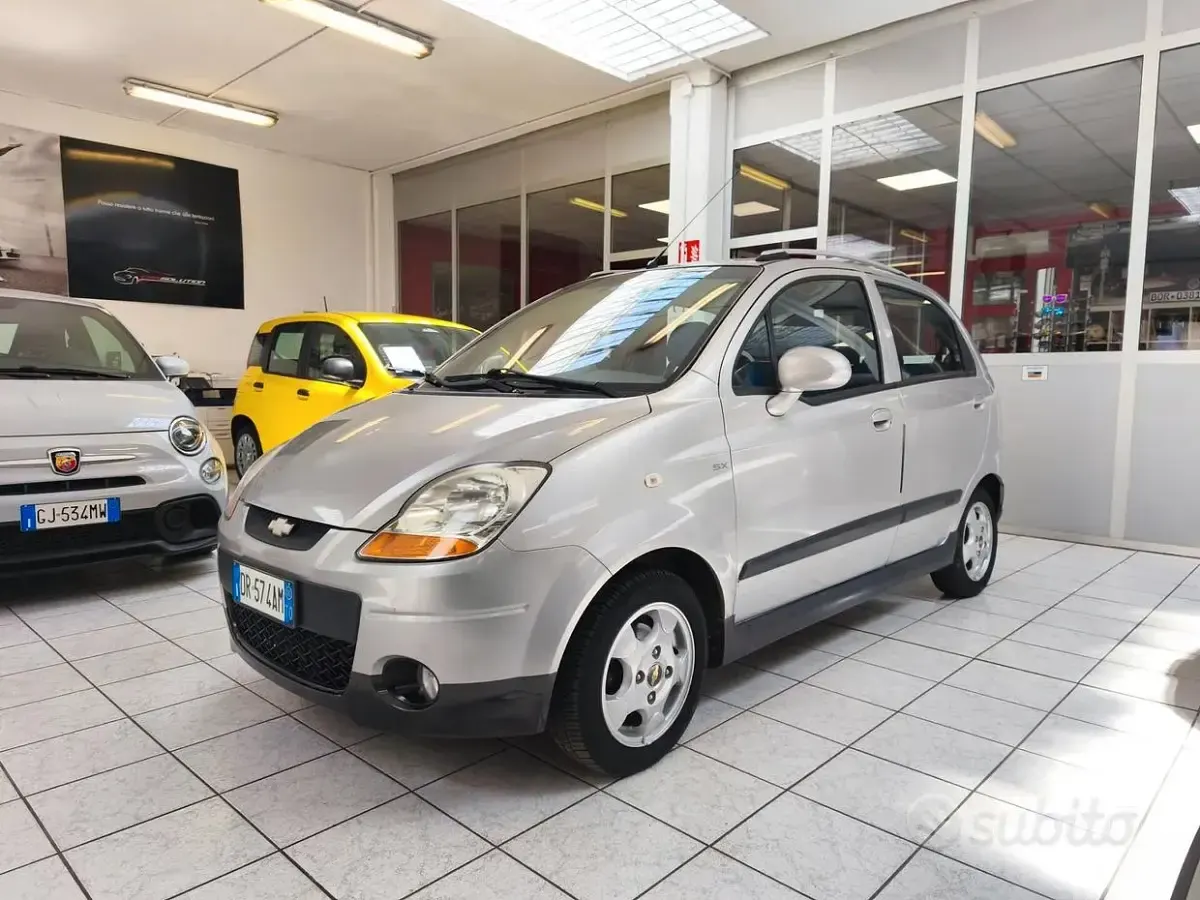 Usata Chevrolet Matiz SX 67 CV (49 kW) 2008 Grigio Utilitaria