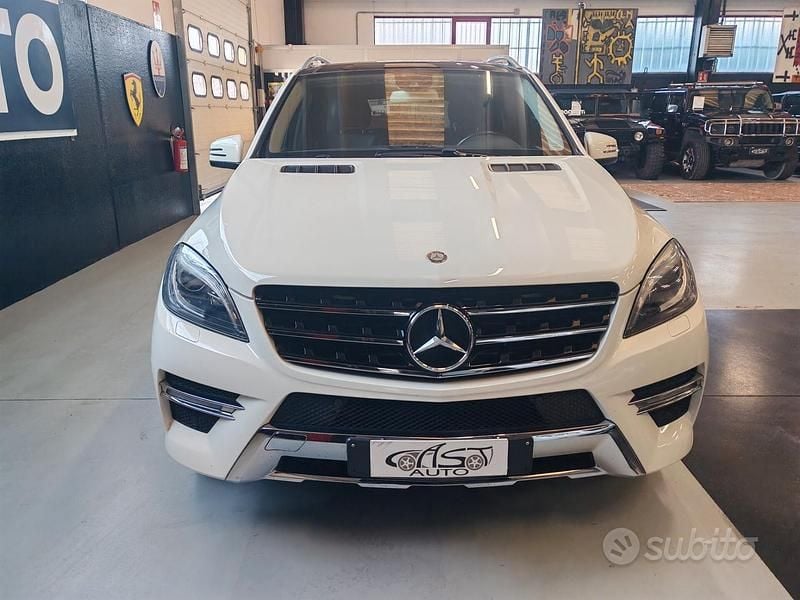 Käytetty Mercedes ML250 Premium 204 HP (150 kW) 2013 Valkoinen Katumaasturi