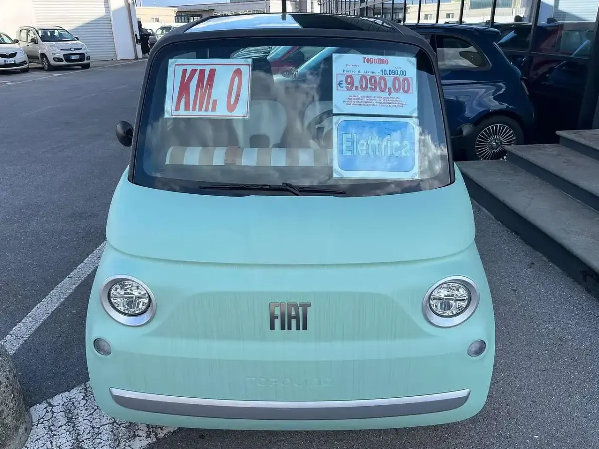 Uusi Fiat Topolino 5 kW (8 HP) 2026 Vihreä Viistoperä