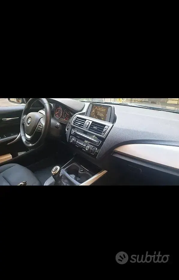 Usata BMW 116 116 CV (85 kW) 2016 Nero Utilitaria
