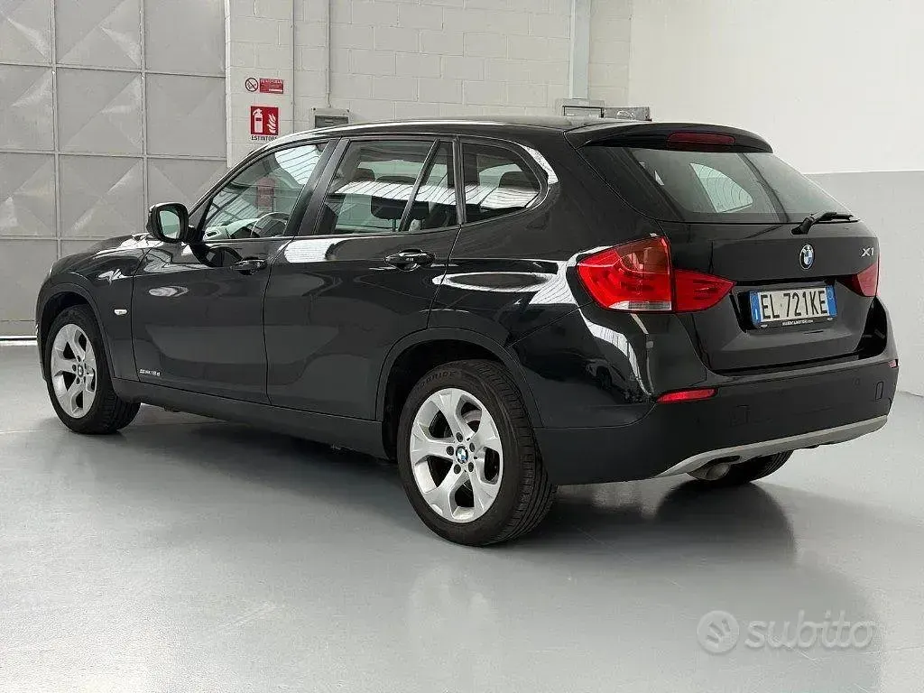 Usata BMW X1 143 CV (105 kW) 2012 Nero SUV