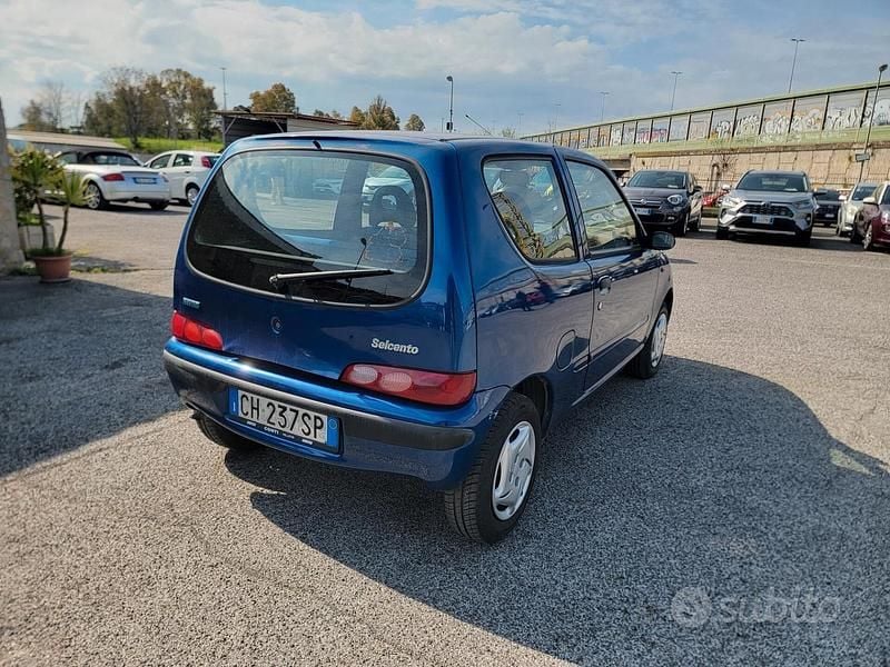 Usata Fiat Seicento 54 CV (39 kW) 2003 Blu Utilitaria