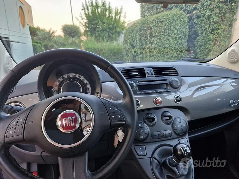Usata Fiat 500 Lounge 75 CV (55 kW) 2010 Grigio Utilitaria